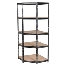Load image into Gallery viewer, Sealey Corner Racking Unit 5 Level 150kg Capacity Per Level

