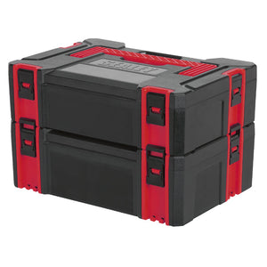 Sealey ABS Stackable Click Together Toolbox - Small