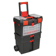 Load image into Gallery viewer, Sealey Mobile Toolbox, Tote Tray &amp; Removable Assortment Box
