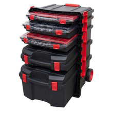 Load image into Gallery viewer, Sealey Professional Mobile Toolbox, 5 Removable Storage Cases
