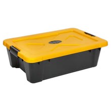 Load image into Gallery viewer, Sealey Composite Stackable Storage Box, Lid 27L
