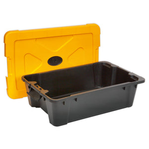 Sealey Composite Stackable Storage Box, Lid 27L