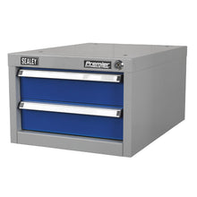 Load image into Gallery viewer, Sealey Double Drawer Unit for API Series Workbenches
