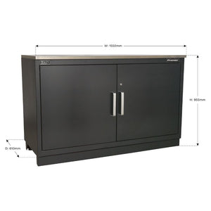 Sealey Modular Floor Cabinet 2 Door 1550mm Heavy-Duty