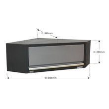 Load image into Gallery viewer, Sealey Modular Corner Wall Cabinet 865mm

