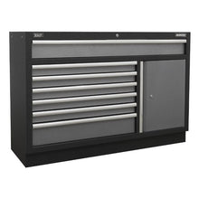 Load image into Gallery viewer, Sealey Modular 7 Drawer Floor Cabinet 1360mm
