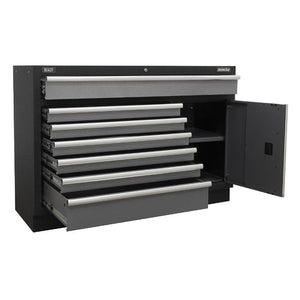 Sealey Modular 7 Drawer Floor Cabinet 1360mm