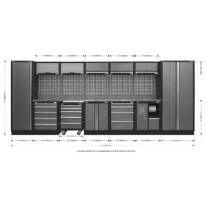 Sealey Superline PRO 4.9M Storage System - Stainless Worktop (APMSSTACK01SS)