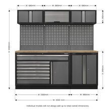 Load image into Gallery viewer, Sealey Superline PRO Storage System - Pressed Wood Worktop
