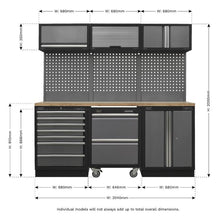Load image into Gallery viewer, Sealey Superline PRO 2.04M Storage System - Pressed Wood Worktop

