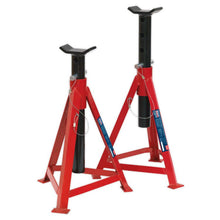 Load image into Gallery viewer, Sealey Axle Stands (Pair) 2.5 Tonne Capacity per Stand Medium Height
