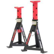 Load image into Gallery viewer, Sealey Axle Stands (Pair) 3 Tonne Capacity per Stand - Red
