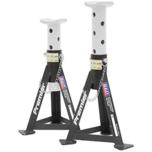 Load image into Gallery viewer, Sealey Axle Stands (Pair) 3 Tonne Capacity per Stand - White
