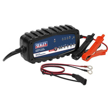 Load image into Gallery viewer, Sealey Compact Auto Smart Charger &amp; Maintainer 2A 6/12V
