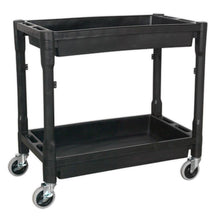 Load image into Gallery viewer, Sealey Trolley 2-Level Composite Heavy-Duty (810 x 460 x 785mm)
