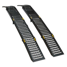 Load image into Gallery viewer, Sealey Steel Folding Loading Ramps 500kg Capacity per Pair
