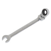 Load image into Gallery viewer, Sealey Flexi-Head Ratchet Combination Spanner 10mm (Premier)
