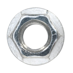 Sealey Flange Nut Serrated DIN 6923 - M8 Zinc - Pack of 100