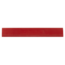 Load image into Gallery viewer, Sealey Polypropylene Floor Tile Edge 400 x 60mm Red Male - Pack of 6
