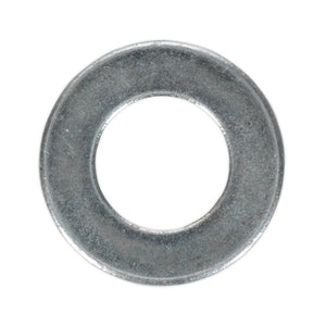 Sealey Flat Washer DIN 125 M12 x 24mm Form A Zinc - Pack of 100