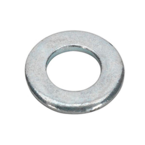 Sealey Flat Washer DIN 125 - M4 x 9mm Form A Zinc - Pack of 100