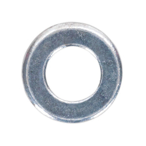 Sealey Flat Washer DIN 125 - M4 x 9mm Form A Zinc - Pack of 100