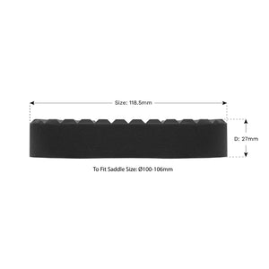 Sealey Safety Rubber Jack Pad 118.5mm - Type A