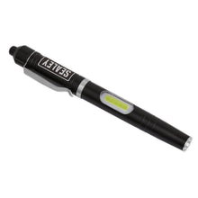 Load image into Gallery viewer, Sealey Aluminium Penlight 3W SMD &amp; 1W COB LED
