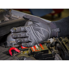 Load image into Gallery viewer, Sealey Mechanics Gloves Light Palm Tactouch Large
