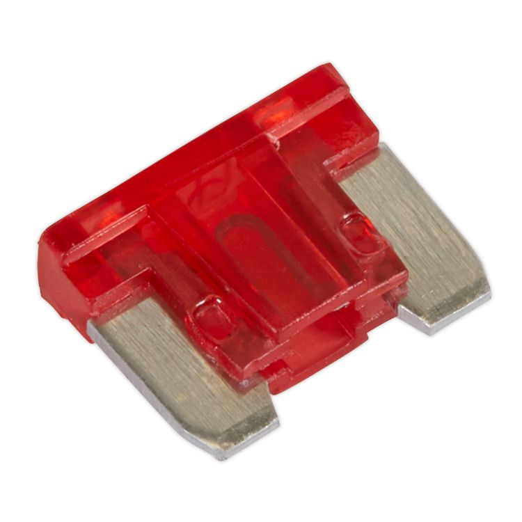 Sealey Automotive Blade Fuse MICRO 10A - Pack of 50