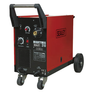Sealey Professional Gas/No-Gas MIG Welder 210A, Euro Torch