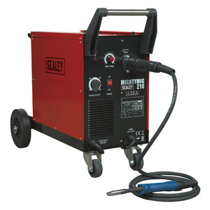 Sealey Professional Gas/No-Gas MIG Welder 210A, Euro Torch