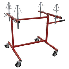Load image into Gallery viewer, Sealey Alloy Wheel Painting/Repair Stand - 4-Wheel Capacity

