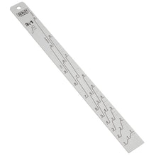 Load image into Gallery viewer, Sealey Aluminium Paint Measuring Stick 1:1/3:1

