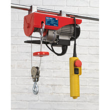 Load image into Gallery viewer, Sealey Power Hoist 230V/1ph 250kg Capacity
