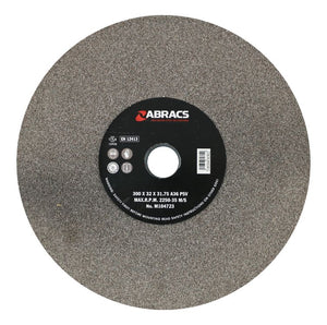 Abracs Bench Grinder Wheel 300mm x 32mm x 36 Grit Aluminium Oxide