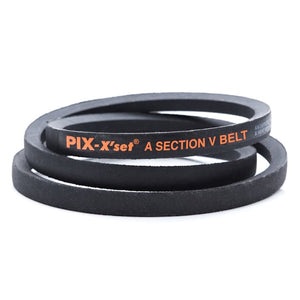 PIX X'Set Classical Wrapped V-Belt - A Section 13 x 8mm (A15 - A49.5)