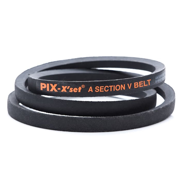 PIX X'Set Classical Wrapped V-Belt - A Section 13 x 8mm (A100 - A148)