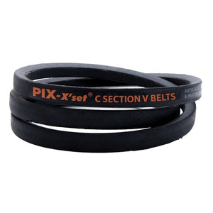 PIX X'Set Classical Wrapped V-Belt - C Section 22 x 14mm (C26 - C49.5)