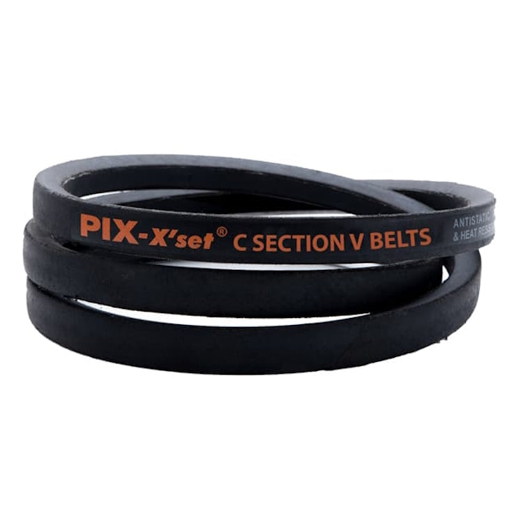 PIX X'Set Classical Wrapped V-Belt - C Section 22 x 14mm (C100 - C149)