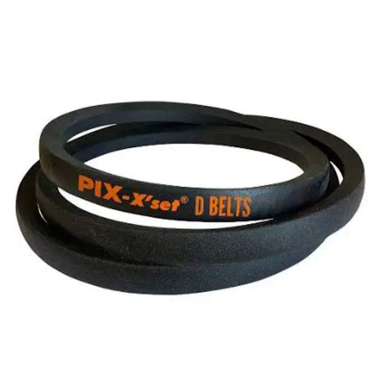 PIX X'Set Classical Wrapped V-Belt - D Section 32 x 19mm (D100 - D148)