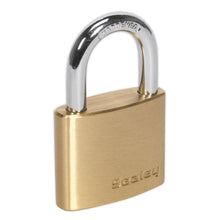 Load image into Gallery viewer, Sealey Brass Body Padlock 40mm
