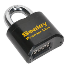 Load image into Gallery viewer, Sealey Steel Body Combination Padlock 62mm
