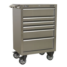 Load image into Gallery viewer, Sealey Rollcab 6 Drawer Heavy-Duty Stainless Steel 675mm
