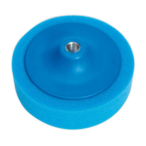 Sealey Buffing & Polishing Foam Head 150 x 50mm 5/8"UNC Blue/Medium