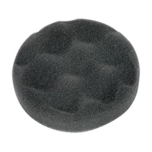 Load image into Gallery viewer, Sealey Buffing &amp; Polishing Foam Head Hook-and-Loop 80 x 25mm Black/Soft
