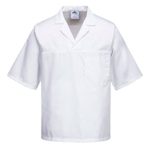 Load image into Gallery viewer, Portwest Bakers Shirt S/S White 2209
