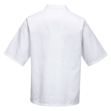 Load image into Gallery viewer, Portwest Bakers Shirt S/S White 2209
