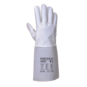 Portwest Premium Tig Welding Gauntlet Grey A520