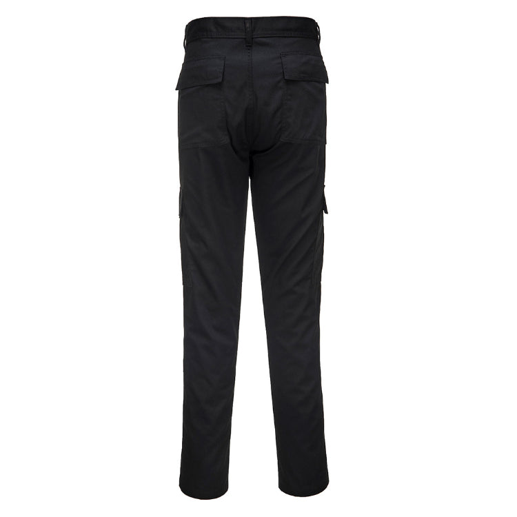 Portwest Slim Fit Combat Trousers Black C711